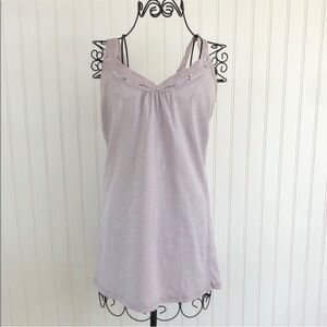Urban Behavior Lilac Lace Tank Top